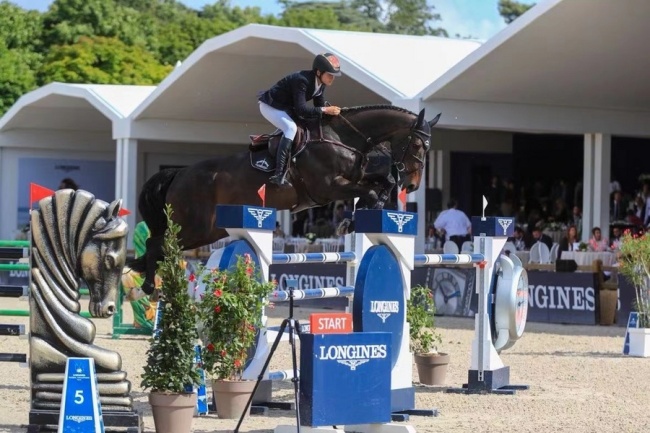 中国马术小将庞钦宇LGCT五星大奖赛第九 创中国骑手历史名次