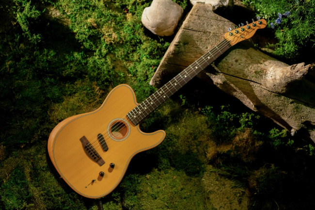 “多面音色 一琴奏响” Fender Acoustasonic® 电木融合系列再添新成员