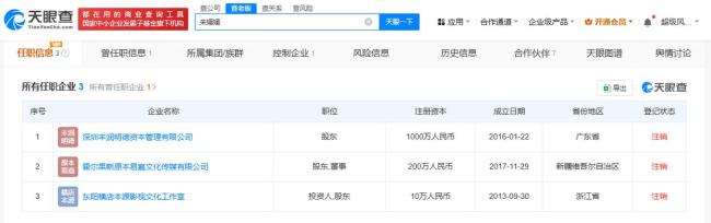朱媛媛夫妇工作室分别叫本源和本卿 朱媛媛夫妇工作室名称合起来含女儿名字