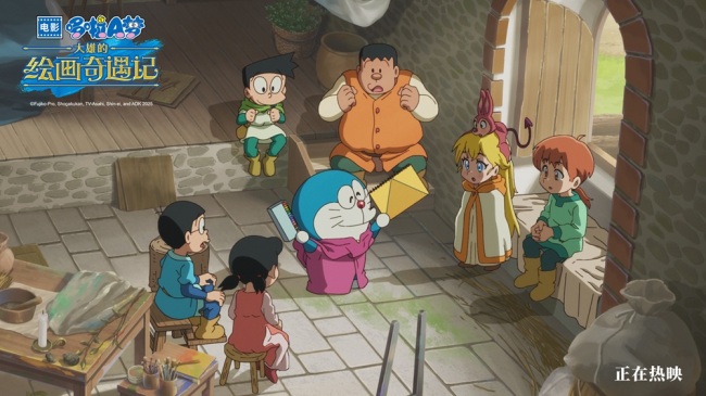 哆啦A梦最新剧场版“灵魂画手”片段曝光 “潦草版”哆啦A梦现身