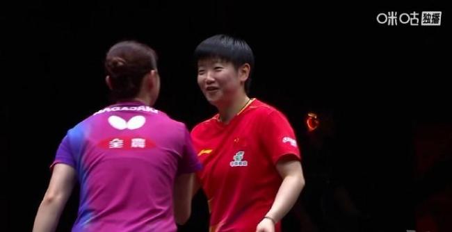 孙颖莎赛后评长崎美柚:还是有一定的特点和威胁