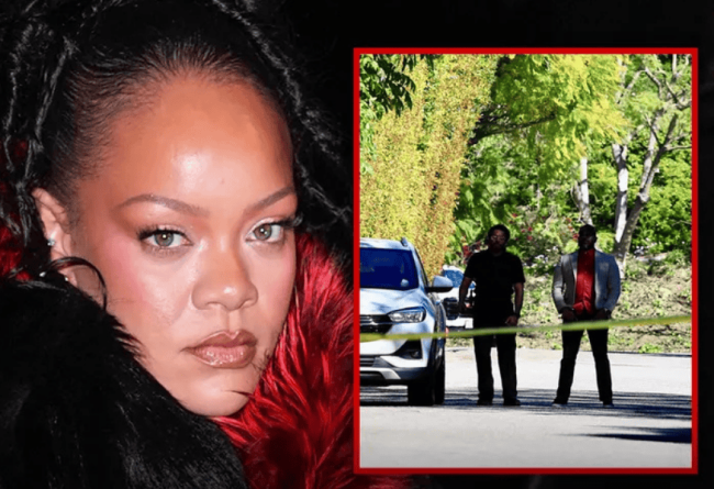 女子朝蕾哈娜家多次开枪 事发后已经被警方拘留