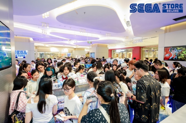 世嘉华北首家旗舰门店落户向阳大悦城