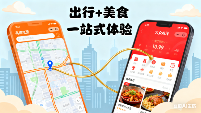 高德的枪口，对准大众点评