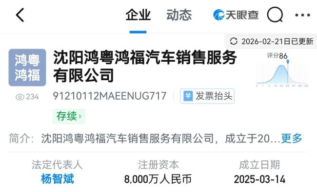 图源：天眼查截图