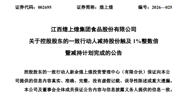 来源：公司公告