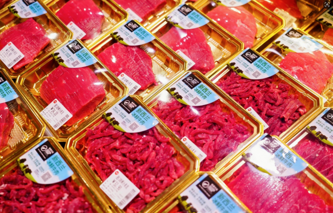 永辉首发新西兰冰鲜草饲牛羊肉，供应链优势持续转化