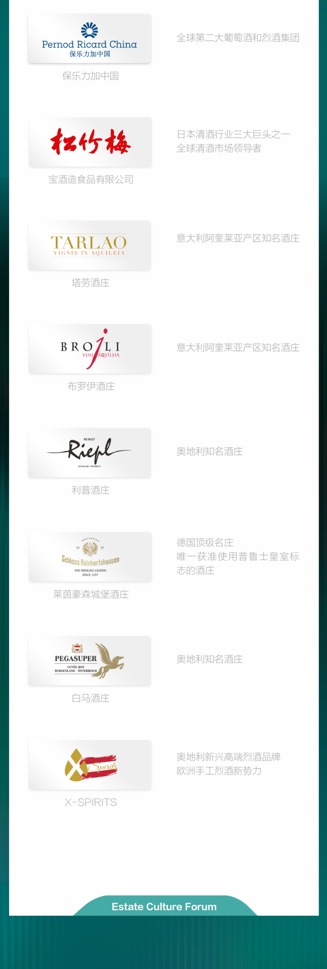 全球酒庄顶流聚会——世界酒庄大会28大酒庄阵容揭晓！