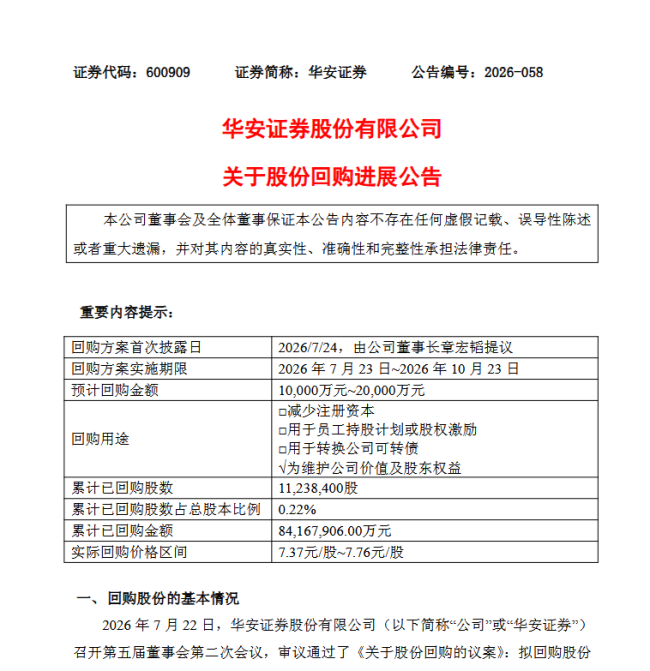 市值400亿却回购8416亿？ 上市公司公告上演"万倍乌龙"