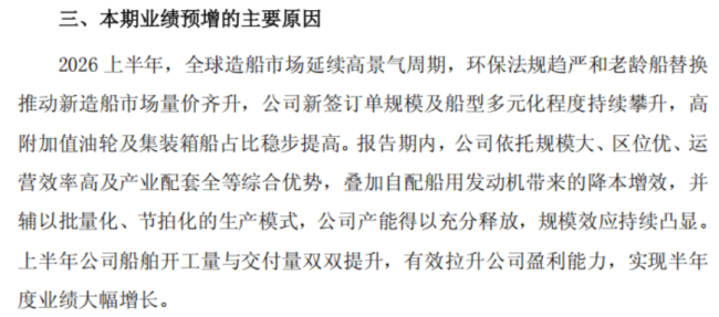 （业绩预增公告）