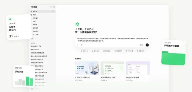 互联网巨头大战办公AI