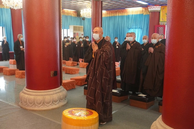 香港西方寺举行法会纪念永惺老和尚圆寂五周年