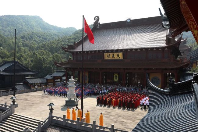 普陀山宝陀讲寺观音法界中国佛学院普陀山学院男众部普陀山慧济禅寺