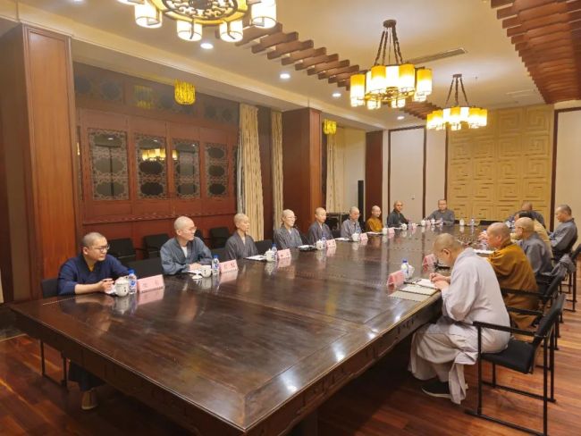 中国佛教讲经交流会2024巡讲活动行前座谈会在灵隐寺举行