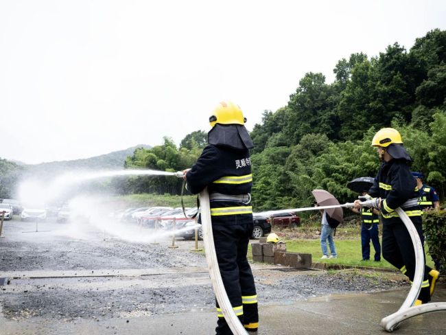 杭州市宗教活动场所消防技能大比武活动隆重举行