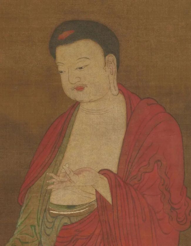 南宋佛画：阿弥陀如来接引图