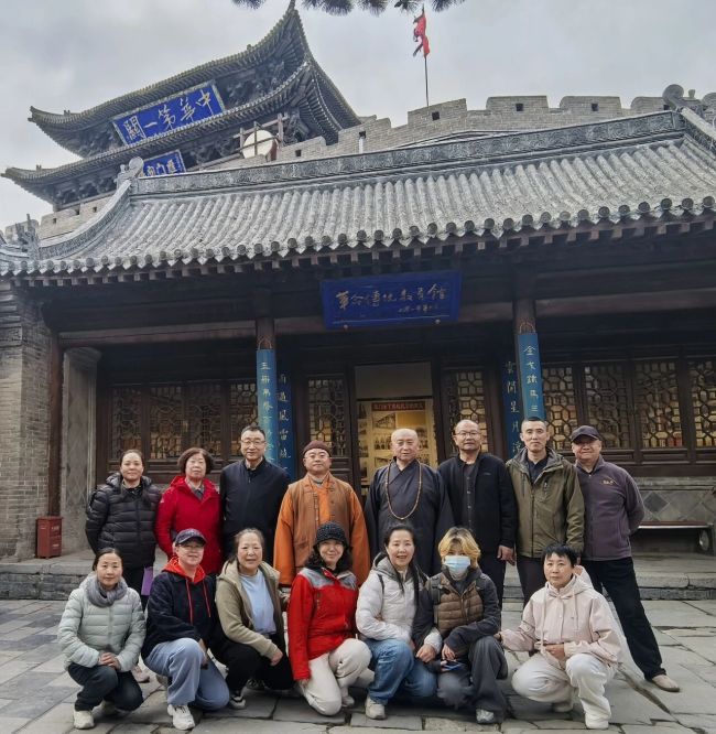 包头市清净寺、正觉寺赴山西开展爱国主义教育学习活动