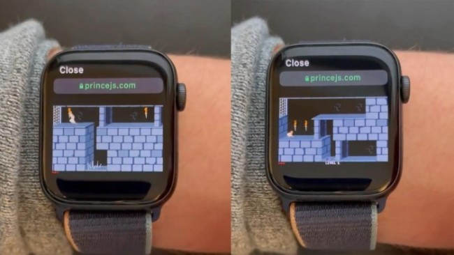 Apple Watch成功运行89年版《波斯王子》