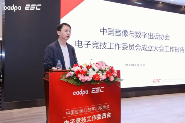 中国音像与数字出版协会电竞工作委员会在京成立