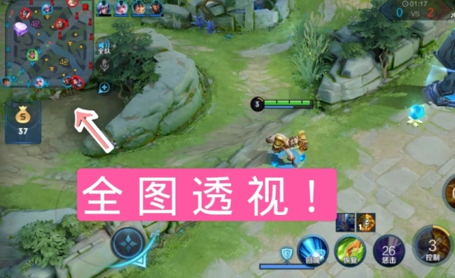 王者荣耀全图透视