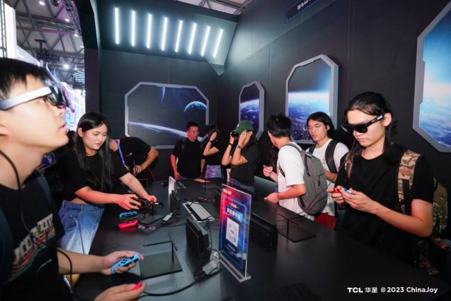TCL华星携电竞产品亮相ChinaJoy，开启极致电竞体验