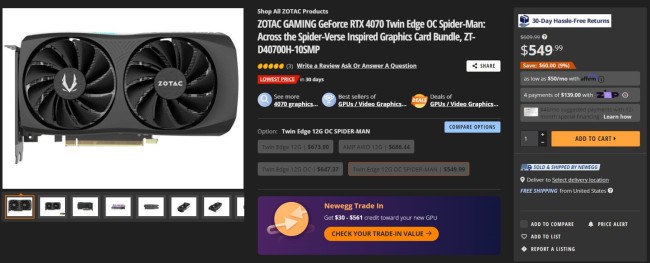 大家都不買了！英偉達RTX 4070大降價 不到4000元