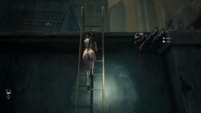 《星刃》女主角爬梯子视频 太性感让人目不转睛