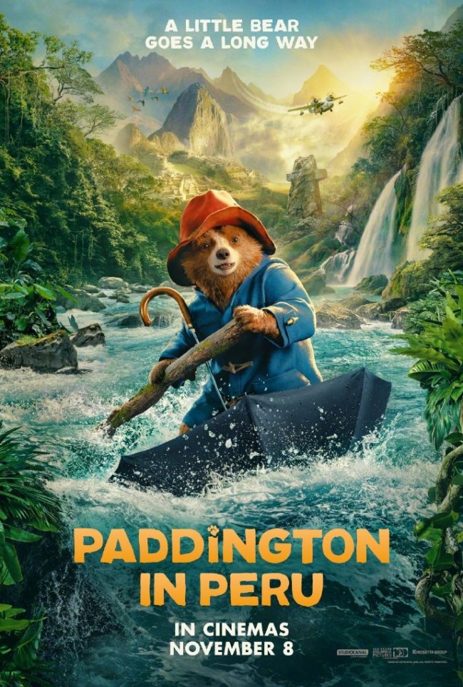 《帕丁頓熊在秘魯》預告及海報公布 11月8日英國上映