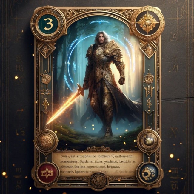 DALL·E 2024-08-20 09.59.14 - A digital game asset card with a sleek and modern design. The card features a medieval fantasy theme, with a rich and detailed background showing a my.jpg