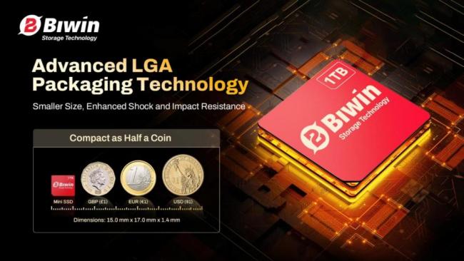 国产迷你SSD惊呆老外:只有SIM卡那么小