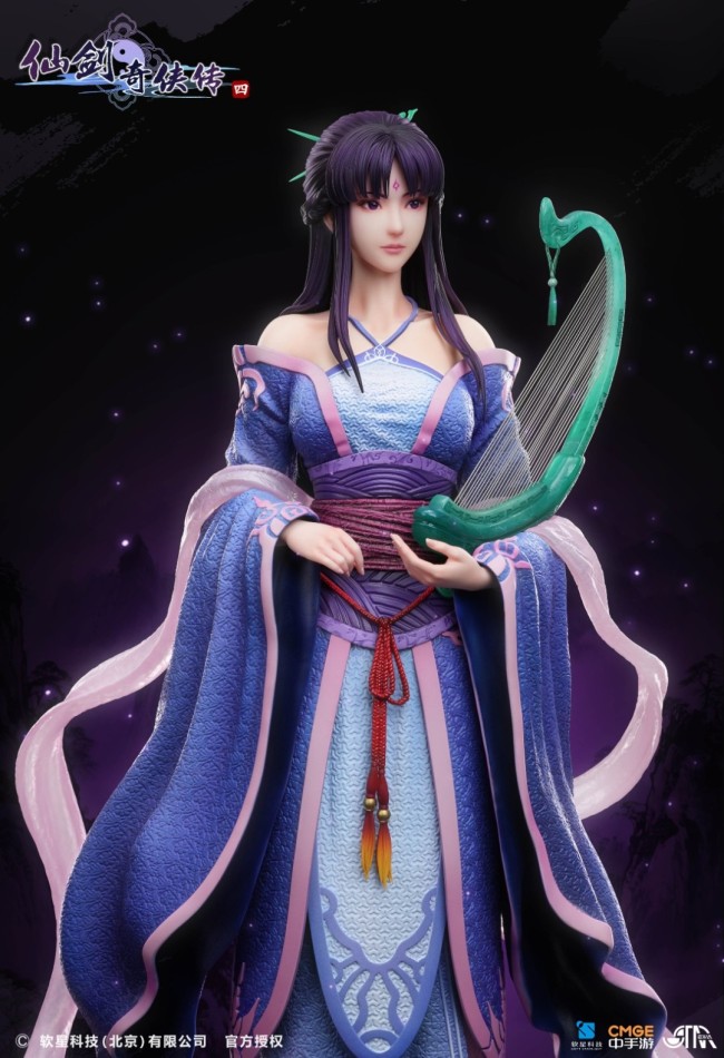 《仙剑奇侠传四》柳梦璃雕像欣赏 售价3380元