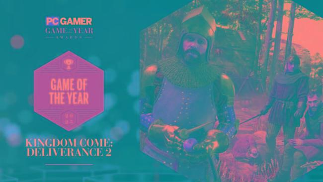 实至名归!PC Gamer 25年度最佳游戏公布:《天国:拯救2》