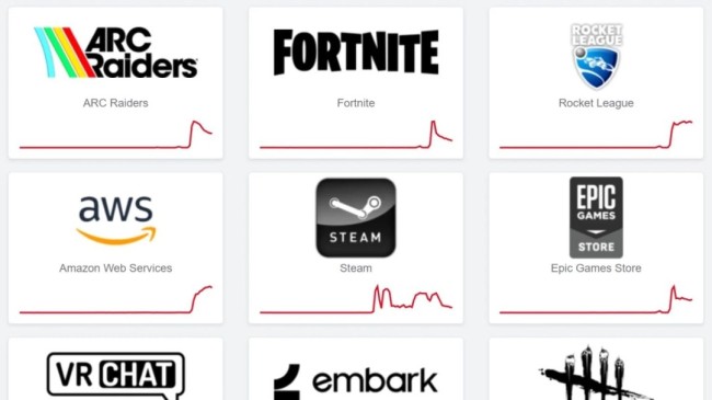 大规模断网事件再现！《艾尔登法环：黑夜君临》等多家游戏与网络服务中断