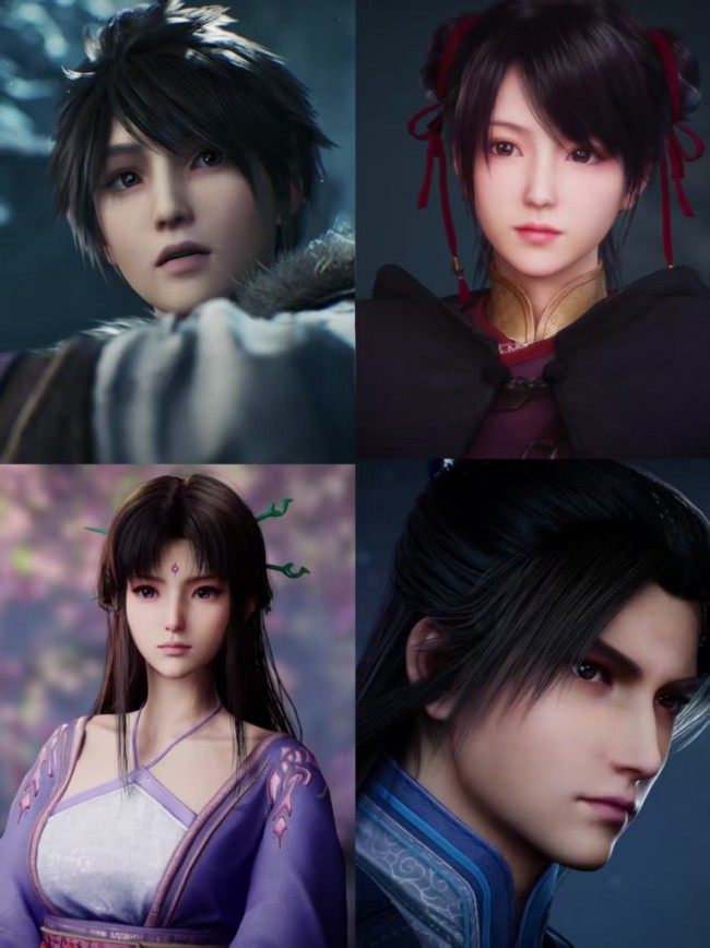 《仙剑4重制版》主角团与原版对比 柳梦璃更美了