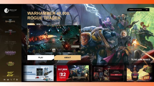 Owlcat官宣推出自家启动器 玩家社区炸锅:不需要!