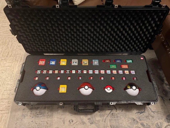 宝可梦大佬晒收藏百宝箱 世界末日来了都不怕