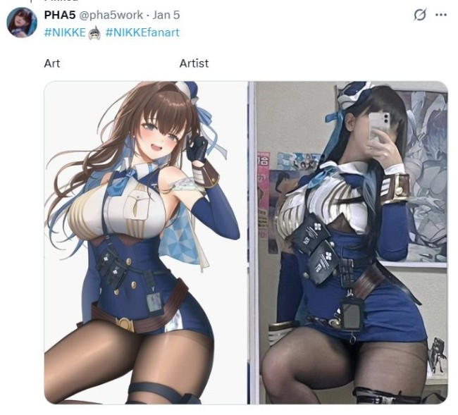 萝莉大雷应有尽有！ 女画师们cos自己画的角色