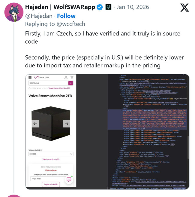 Steam Machine售价遭零售商泄露：或破1000美元