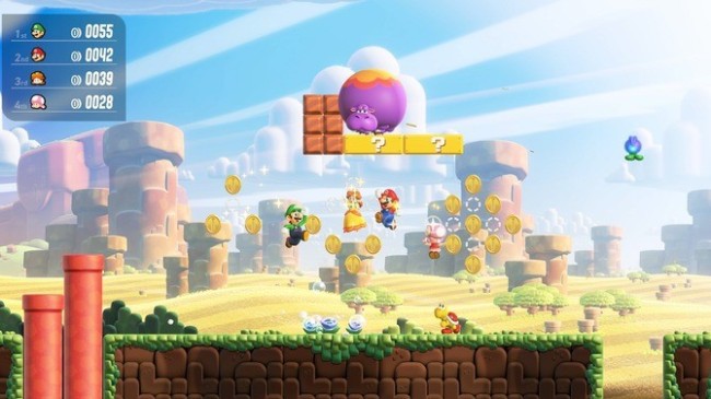 《超级马里奥兄弟：惊奇》3月26日登陆Switch 2 追加新角色玩法