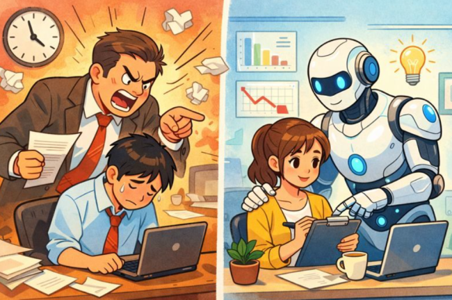 日本推出AI老板：不骂人、秒回复 员工好评如潮