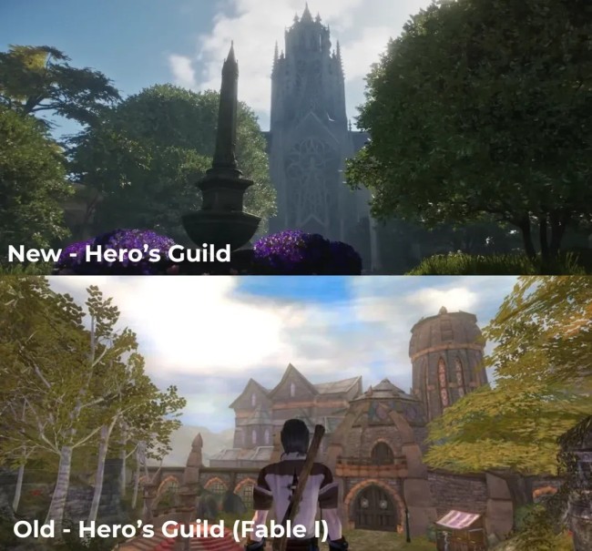 《神鬼寓言》新作与前几作场景对比 游戏大进化