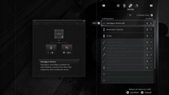 还有炼金玩法 《生化危机9》官方解释“血液合成”系统