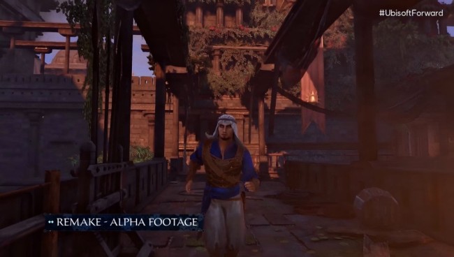 《波斯王子：时之砂》重制版截图泄露 男女主恋恋不舍