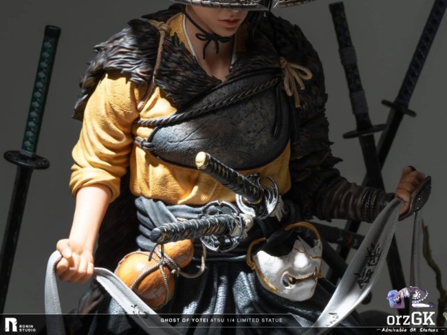 《羊蹄山之魂》女主手办发布 有点太还原了！