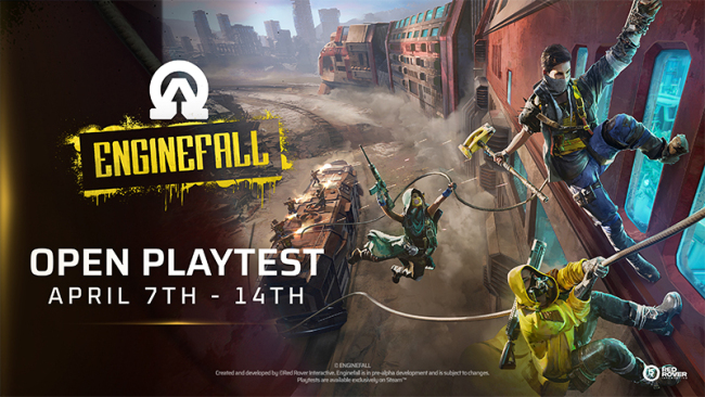 《引擎坠落》4月7日公测 末日巨型列车建造射击