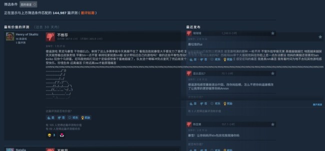 《守望先锋》Steam峰值超16万 但中文评价差评如潮