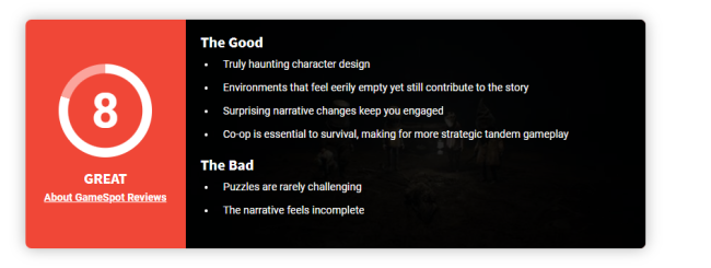 《生灵重塑》媒体评分解禁！M站均分80分好评