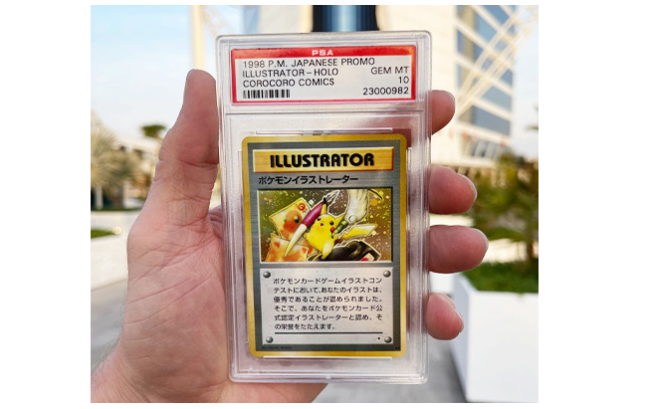 网红保罗超珍宝可梦卡拍出近1500万美元 当初花了530万美元