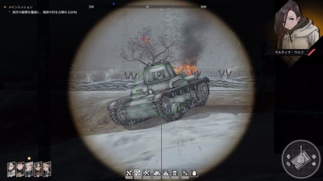 《装甲骑士》2026年登陆PS5/Xbox主机 经典美少女坦克大战