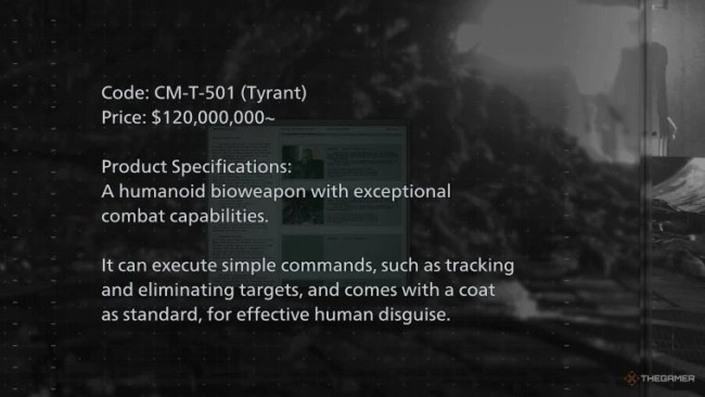 亏麻了! 粉丝计算《生化危机》保护伞公司生化武器亏损